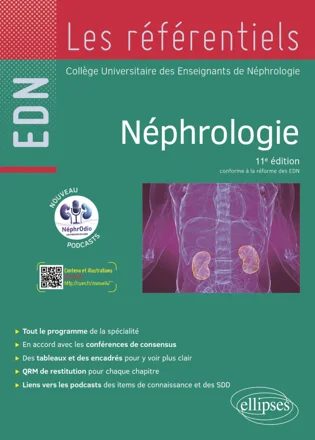 Couverture : Néphrologie · 11e éd. (2024)