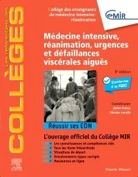 Couverture : Médecine intensive, réanimation · 8e éd. (2024)