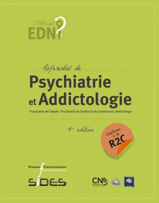 Couverture : Psychiatrie et addictologie · 4e éd. (2024)